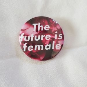 Feminist "The future is female" Pin